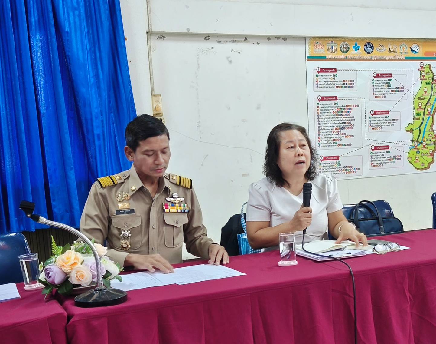 🌺 พช.เมืองเพชรบูรณ์ : ร่วมประชุมประชาคมตำบล