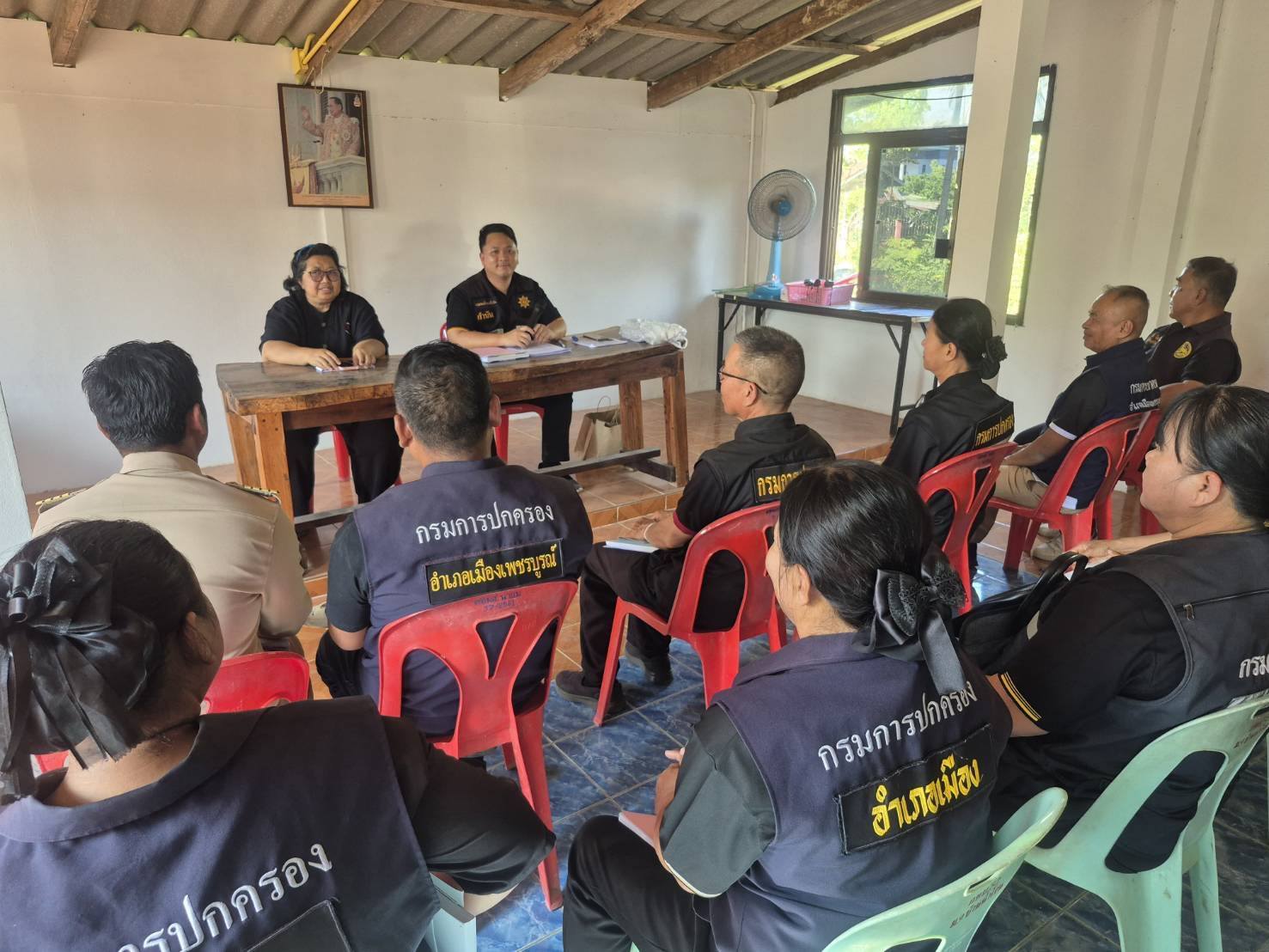 🌺 พช.เมืองเพชรบูรณ์ : ร่วมประชุมประชาคมตำบล