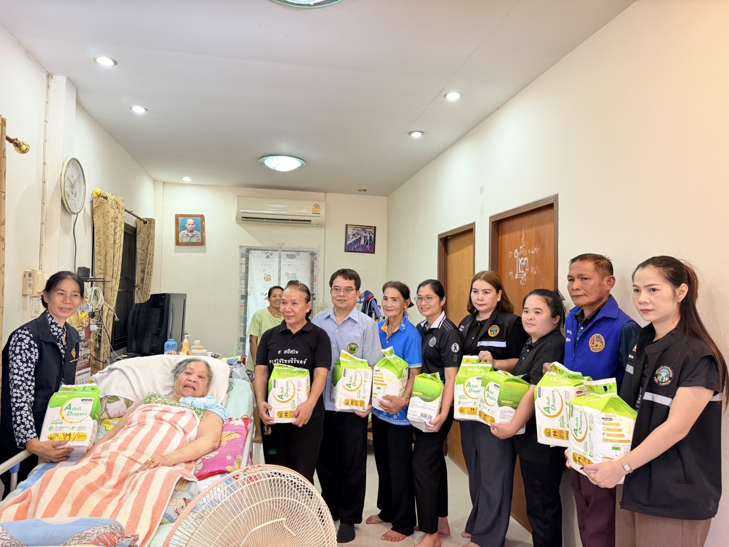 🌺 พช.เมืองเพชรบูรณ์ : ร่วมลงพื้นที่เยี่ยมบ้านผู้ป่วย
